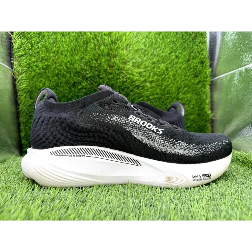 Brooks Adrenaline GTS 25 1104542E090 Athletic Shoes Mens 11.5 Black Mesh Running
